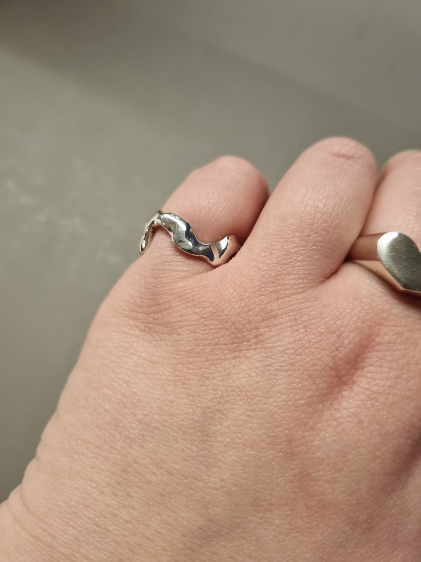 Gaia wave ring