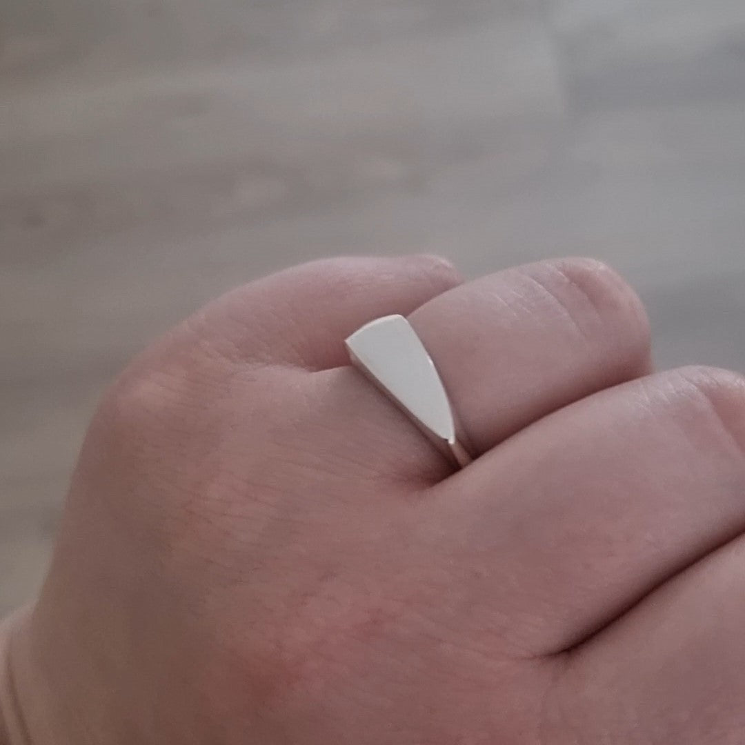 Edge asymmetrisk ring